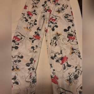 Disney Mickey Mouse Pajama Bottoms - Red, Black, and Yellow